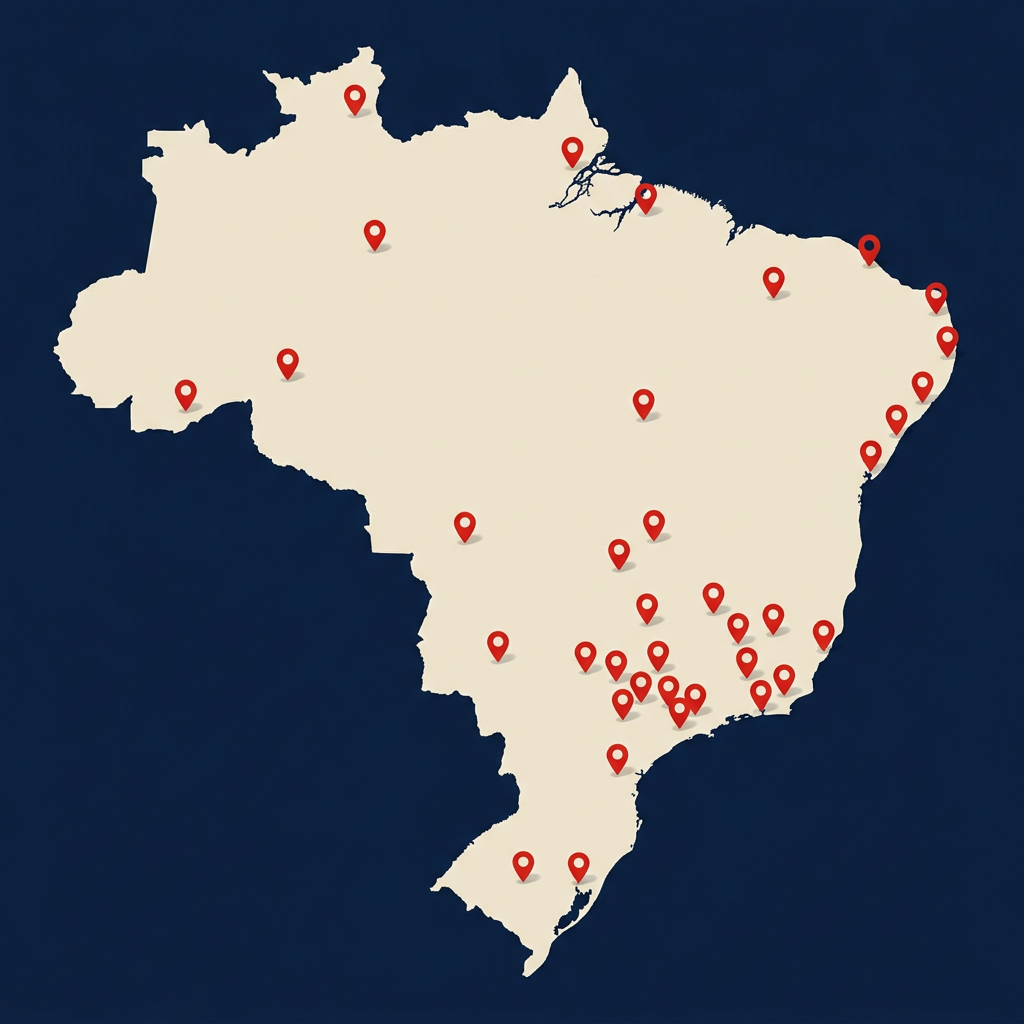 A maior rede imobiliária do Brasil — presença em todos os estados